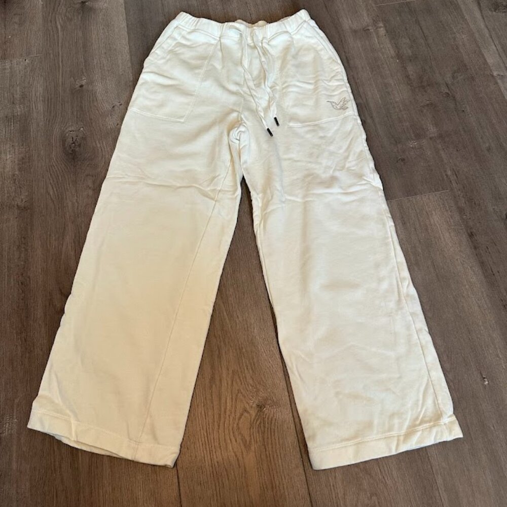 Johnny Was Cream Lounge Pants